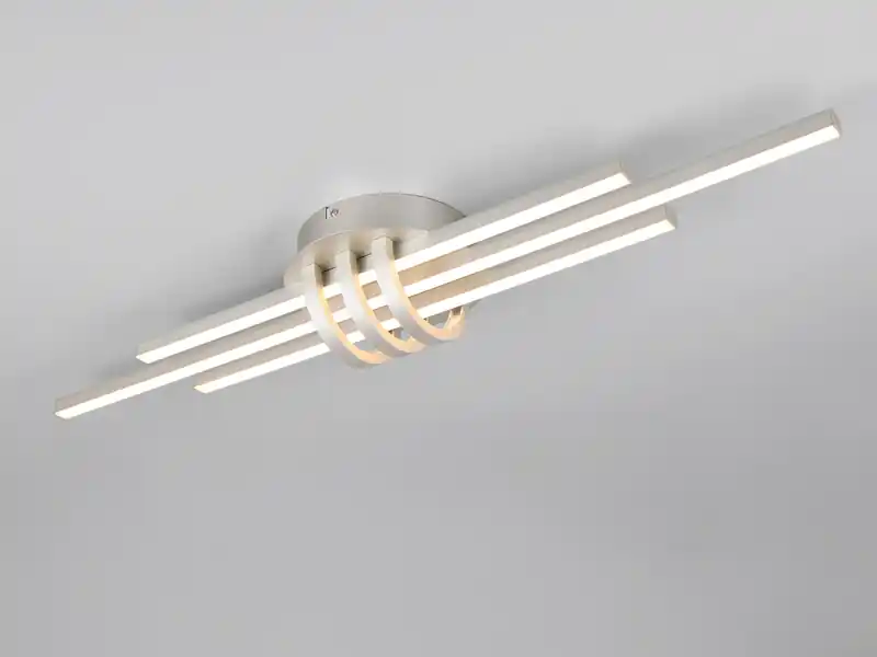 RL LIVE YOUR LIGHT LED Deckenleuchte CINTO in Silber, dimmbar, Breite 81cm Bestpreis