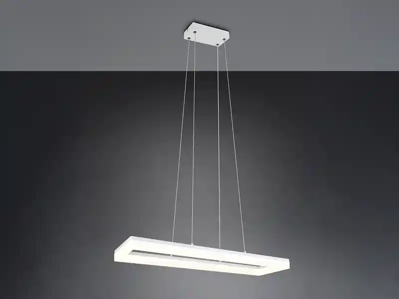 RL LIVE YOUR LIGHT LED Pendelleuchte CAMINO modern in Weiß, Breite 70cm Meistverkauft