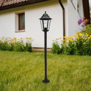 Nur Heute Ranex Wegeleuchte CLASSICO Gartenlaterne im Landhausstil, Schwarz, Höhe 125cm