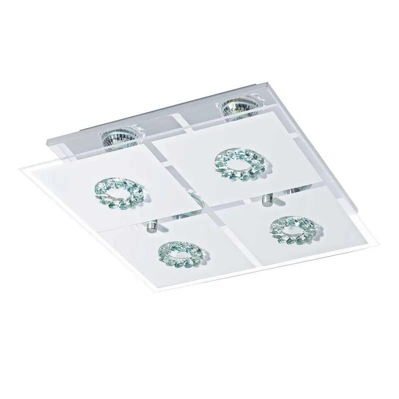 Finale Aktion Eglo Wand/Deckenleuchte RONCATO GU10 3W 3000K (Warmweiß)