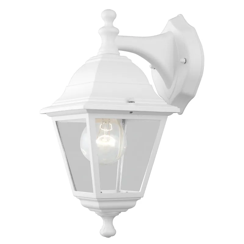 Kracherpreis Eglo Außenwandleuchte BELFORT 1 Weiß E27 max. 60W IP44