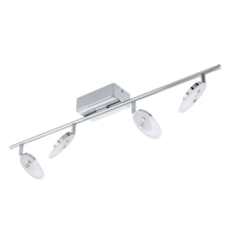 Eglo LED Deckenstrahler ERVAS chrom weiß 3,3W 3000K Warmweiß schwenkbar Schnäppchen