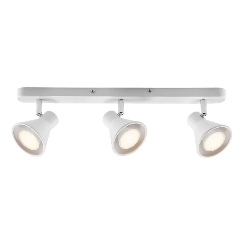 Echt Nordlux Deckenleuchte Eik Spotlight 3xGU10 weiss 45780101