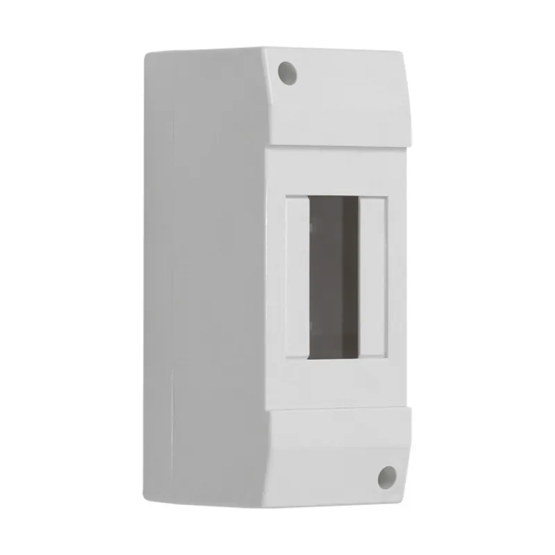 Zertifiziert Haubenverteiler 1X2P Aufputzverteiler Hutschiene 2 Module IP30