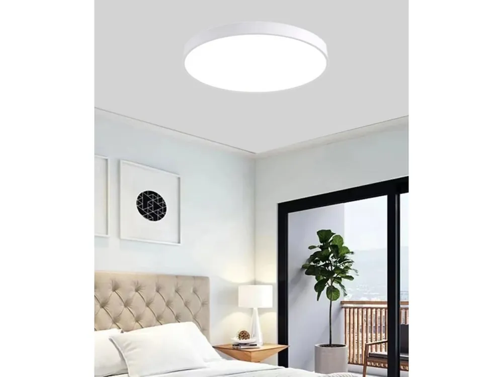 Weiß design LED Panel 400mm 24W Tageslicht Preisreduziert