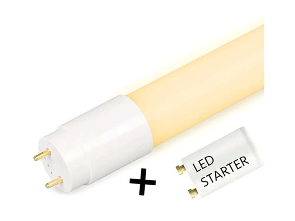 Garantierte Lieferung LED Leuchtstofflampe HBN120 120cm 18W warmweiß mit LED Starter
