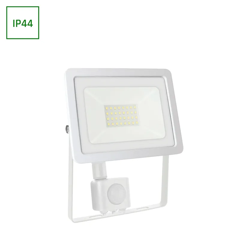 NOCTIS LUX 2 LED Fluter Außenleuchte mit Bewegungsmelder 30W IP65/IP44 4000K Weiß Neuheit