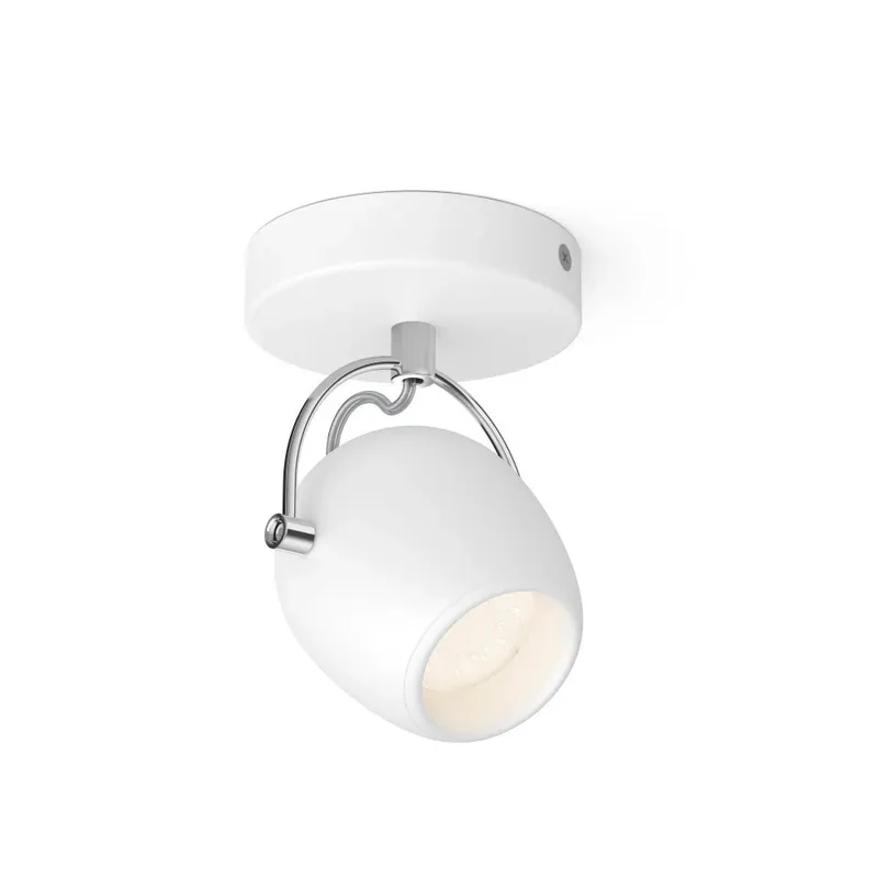 Aktuell Philips LED Deckenleuchte 1 Spot Light 4,3W weiß 430lm Aufbauleuchte 36° Rivano Warmweiß 2700K