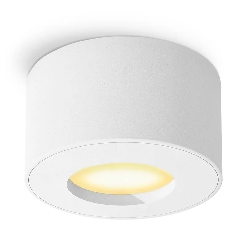 Online Kaufen CELI-1 Aufbauspot weiß IP44 mit fourSTEP LED 4W warmweiß 230V breiter Abstrahlwinkel