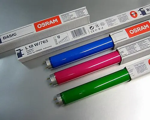 Ausverkauf Buntlicht Leuchtstoffröhre 36 Watt /T8/26 mm gelb