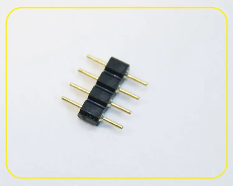 4-Pin Einspeise Stecker für RGB LED Streifen IP20 Aktuell