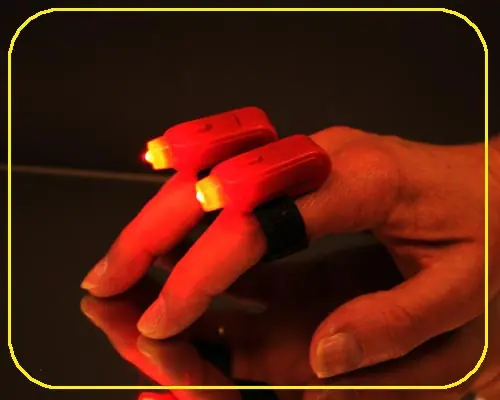 Online Kaufen LED Fingerring rot