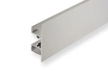 Wand Profil | Up + Down | 48,5 x 17,7 mm | 2m milchige Abdeckung Direktkauf