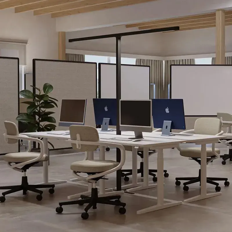 GRAU Team Cowork LED-Stehleuchte Sonderaktion