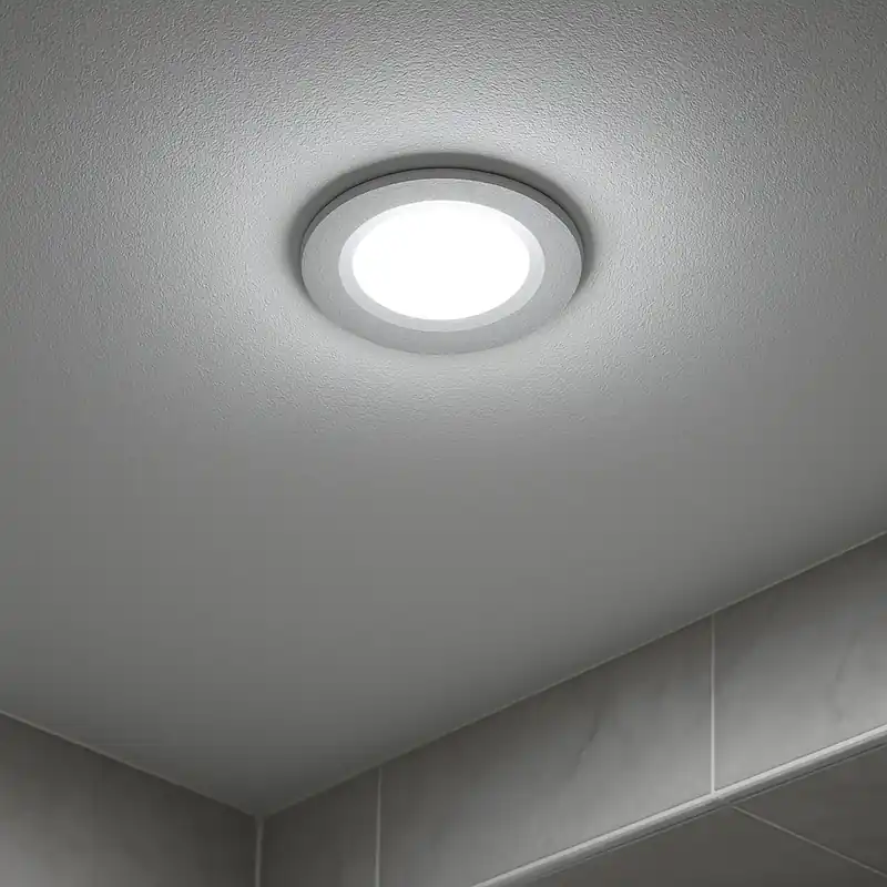 Plastic recessed spotlight round Ø30mm IP65 1W 12V Schnäppchen