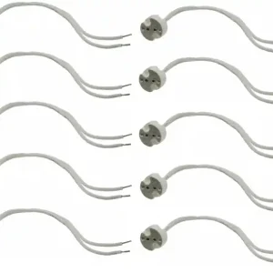 10 Stück Lampenfassung Universal G4/GU5.3/GY6.35/MR16 Finale Aktion