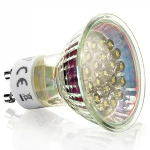 20 LED Strahler GU10 Kaltweiß 230V Markenware