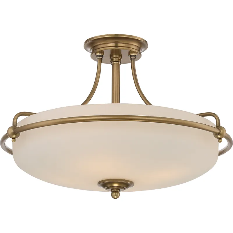 GRIFFIN brass QZ-GRIFFIN-SFM-WS Quoizel Geprüft
