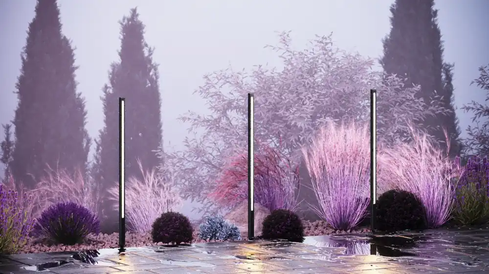 POLE O440FL-L18GF3K Maytoni Highlight