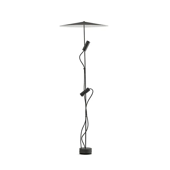 Schnäppchen CLAP 1266 Baliza negra 2x6W 3000K 38º con pantalla 75705-233P
