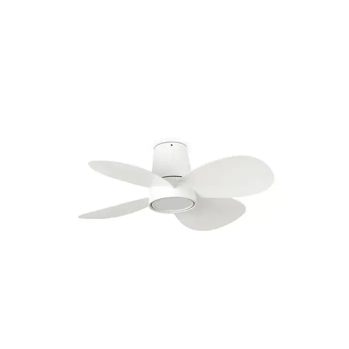 Must-Have KLOVER S Ventilador de techo blanco con luz 34315